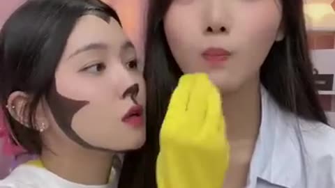 원숭이vs인간 결과🙈 _챌린지메이커 _챌린지크리에이터 _파트너크리에이터 _유백합튜토리얼 _fyp _추천 @삼남매👌