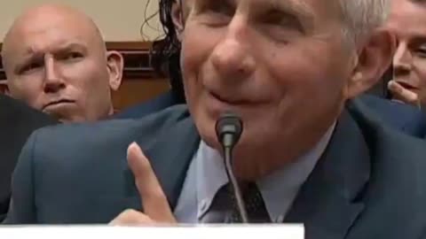 You belong in prison Mr. Fauci!