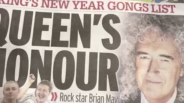 Newspapers UK New Years Eve 2022