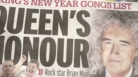 Newspapers UK New Years Eve 2022