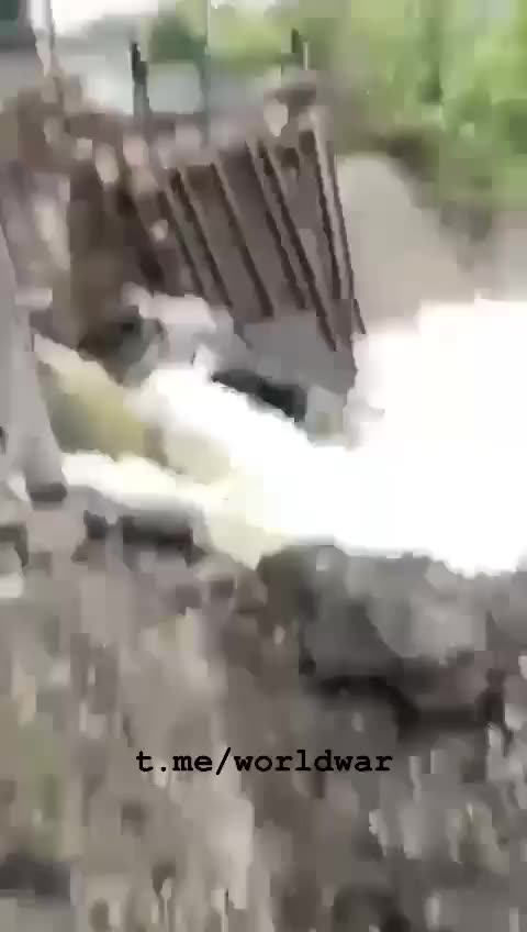 Russians Destroy Karliv Reservoir Dam in Donetsk Region Causing Problems Downriver