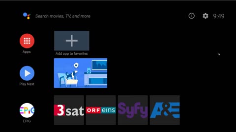 Access IPTV channels directly from Home Screen in AndroidTV 