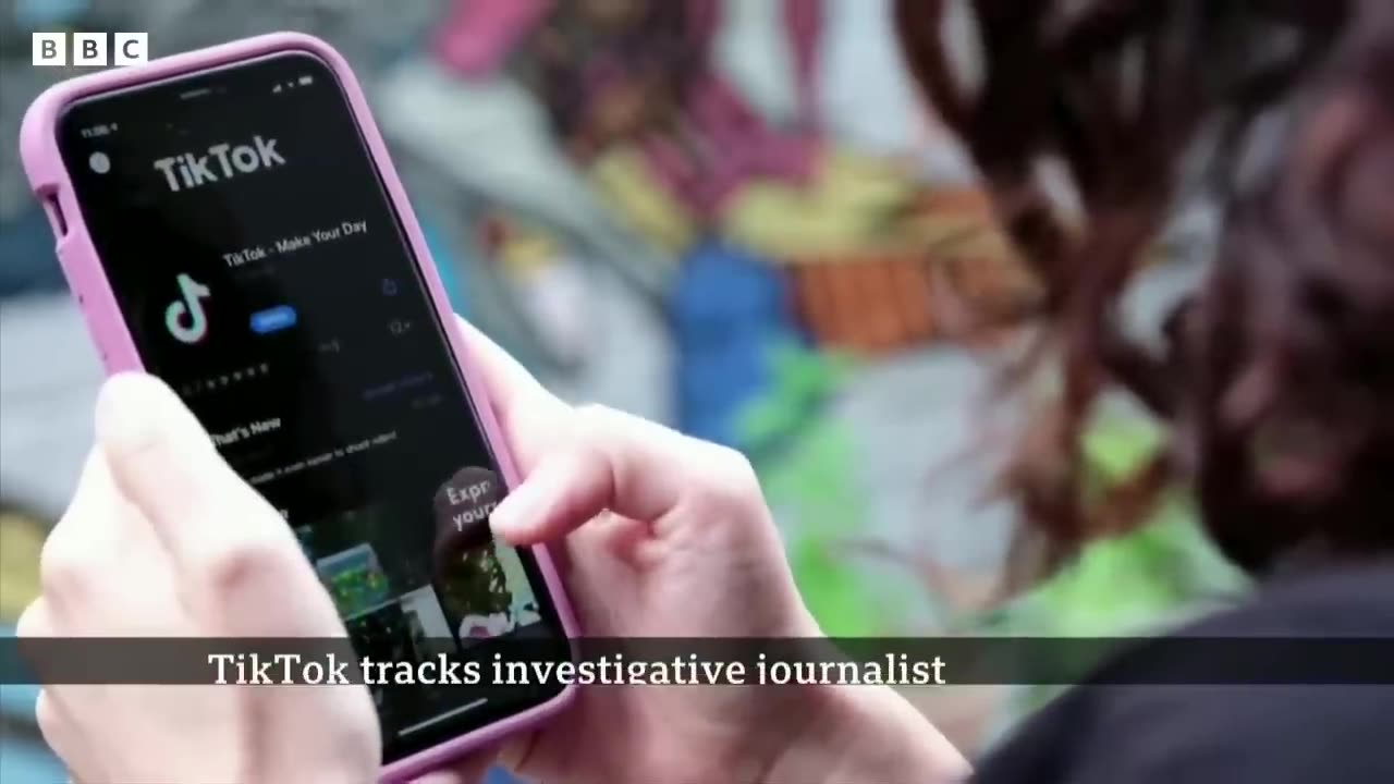 Tik tok Tracked UK journalist via hear catt account.. News Today