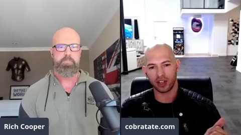 Rich Coopers first interview with Andrew Tate