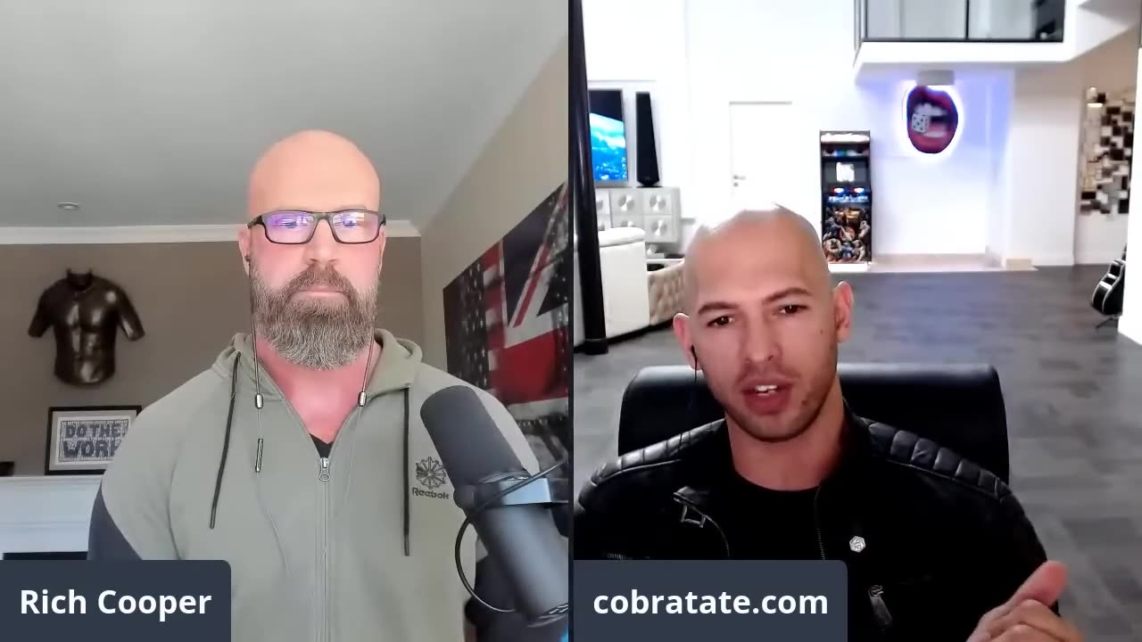 Rich Coopers first interview with Andrew Tate