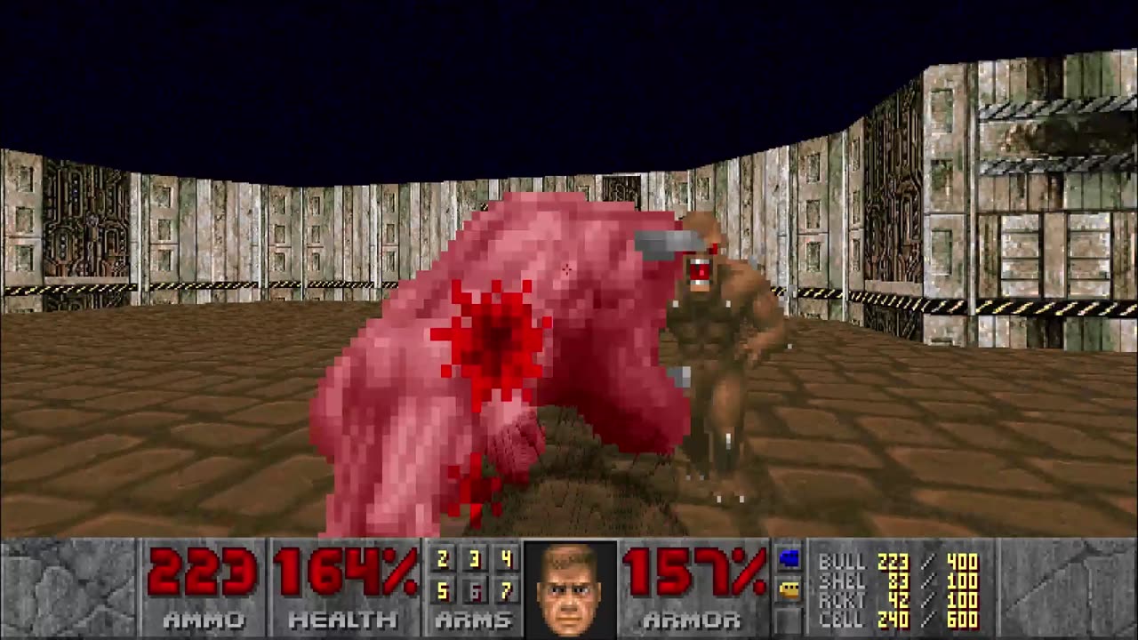 Doom II (1994) - Hell on Earth - Refueling Base (level 10)