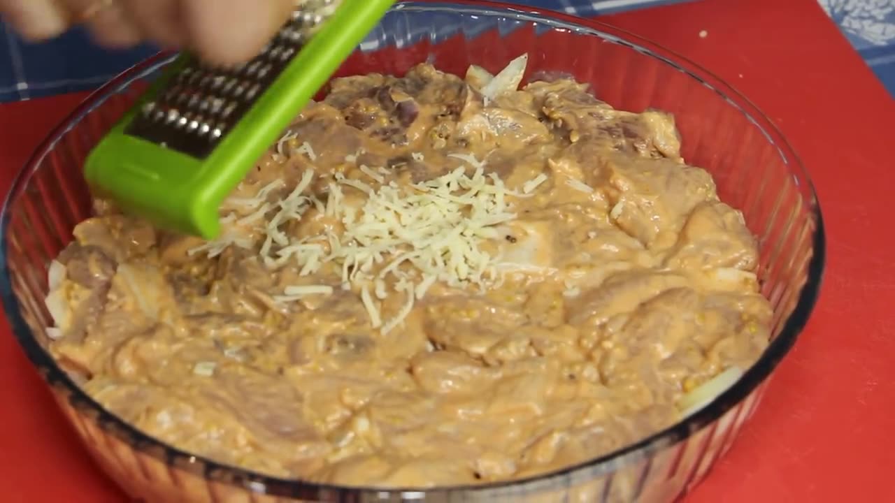 Recipe for savory meat