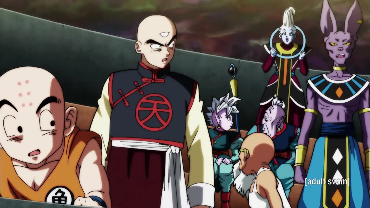 Gods of destruction shocked of Goku ultra instinct