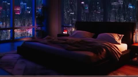 🌙 Cozy Night rainfall 🌧 Soothing for deep sleep 💤