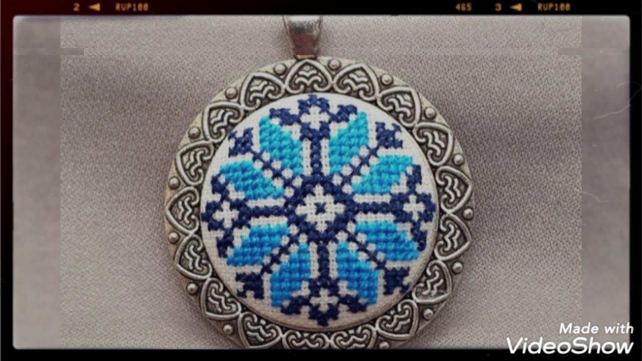 Cross Stitch Jewelry Designs...