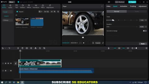 Speed Ramping ⚡ in CapCut for PC | Capcut PC Video Editing Course #5