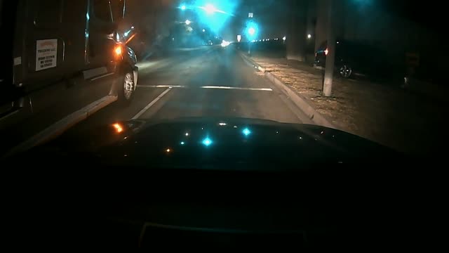 Person Witnesses Car Crashing Into Wall While Driving On Road