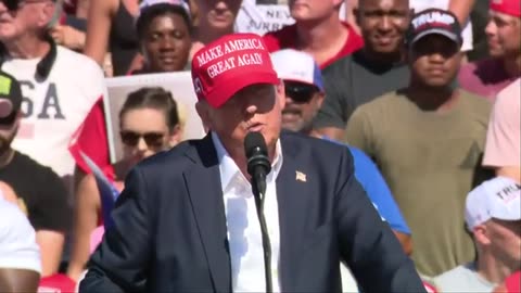 President Trump holds his first post-debate rally in Virginia