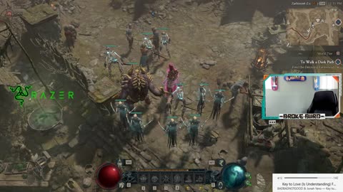 🔴LIVE- HARDCORE NECRO LADYGAGA DAY 2! 😈👹💀🧛🧟🕷️(STAYING ALIVE)