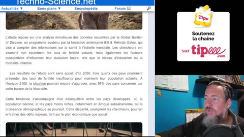 EFFONDREMENT DE LA POPULATION MONDIALE