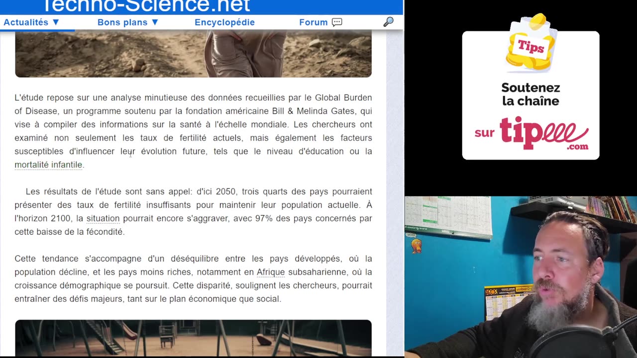 EFFONDREMENT DE LA POPULATION MONDIALE