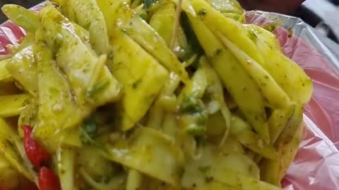 Mouth Watering Yummy Green Mango Masala of Bangladesh