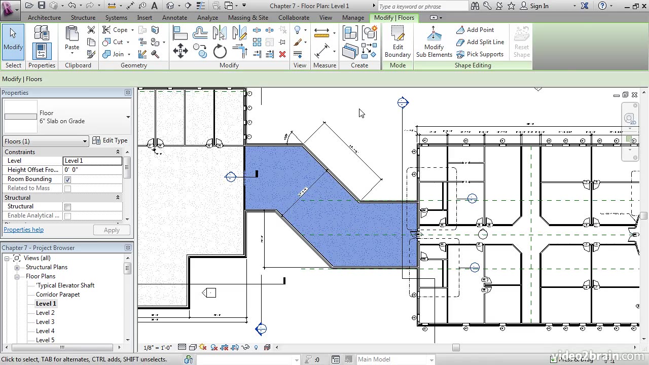 Revit Floor Modelling - Part 01