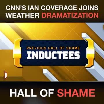 CNN's Ian Coverage Joins Weather Dramatization HALL OF SHAME!