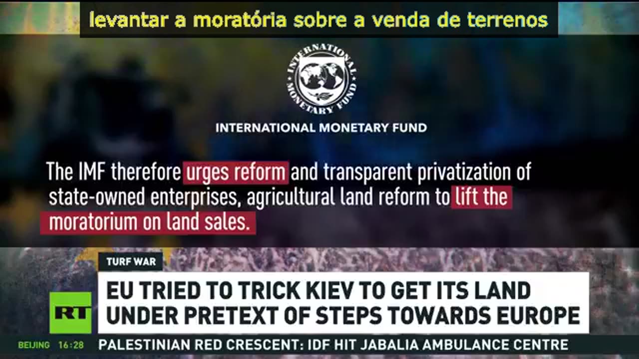 Como a Ucrânia está a vender o seu solo... e a sua alma