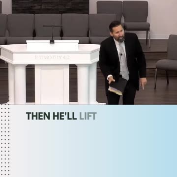 He put me in my place!