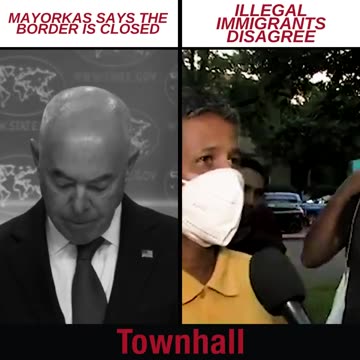 Mayorkas claims that the border is closed, but undocumented immigrants hold a different view.