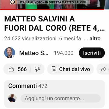 Salvini e reintegro con risarcimento (fuori dal coro)