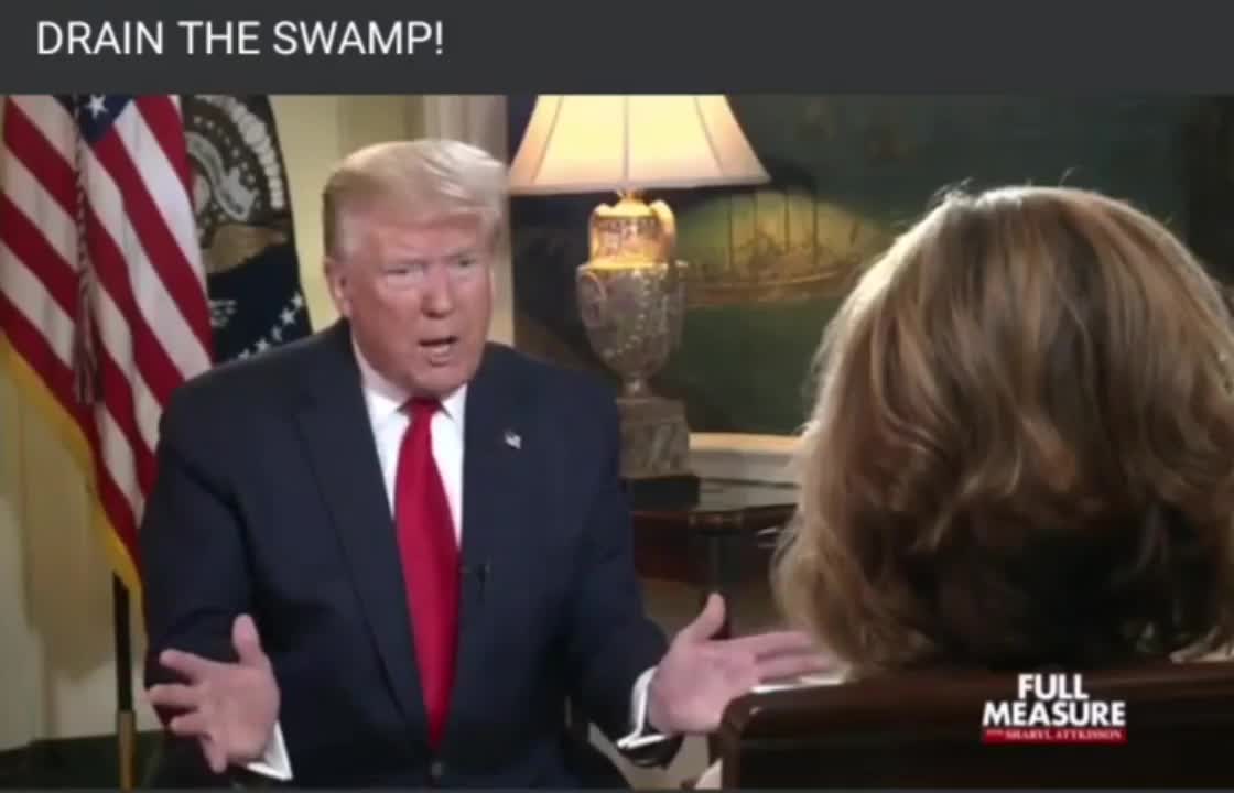 🇺🇲"I have a chance to break the Deep State" -Trump