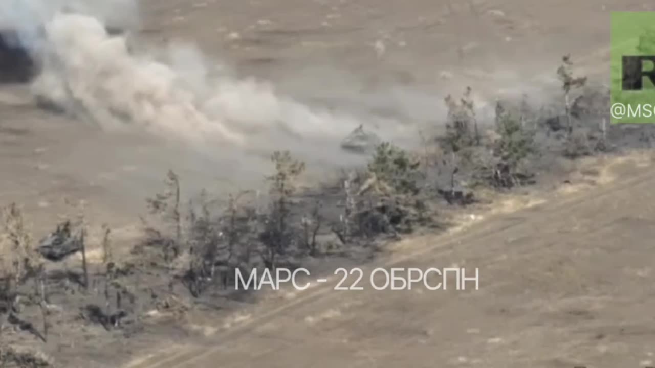 Offensive on Verbovoye, defeat of a column of NATO armored vehicles