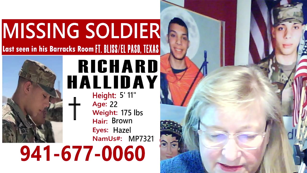 Day 1314 - Murdered Richard Halliday - "No Soldier Left Behind"