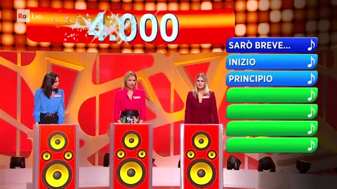RAIUNO - Reazione a Catena-La Catena Musicale dell'08/11/2023
