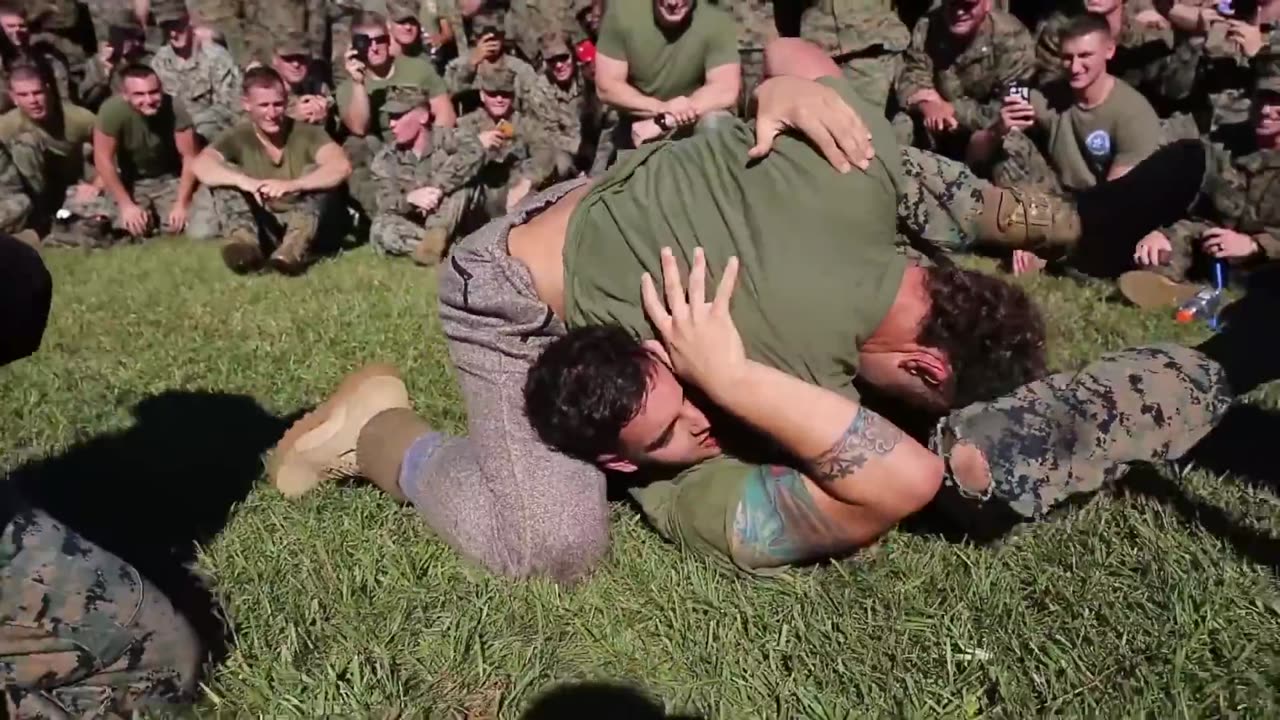 Marines vs ufc fighter must watch