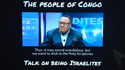 THE PEOPLE OF CONGO TALK ON BEING ISRAELITES - GMS GETTHISWORK2