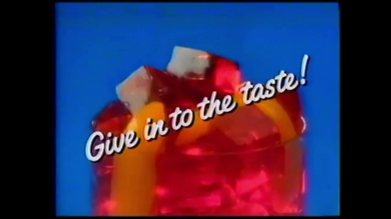 Jell-O sugar free 'Give in to the taste' #1 TV Commercial - 1980's