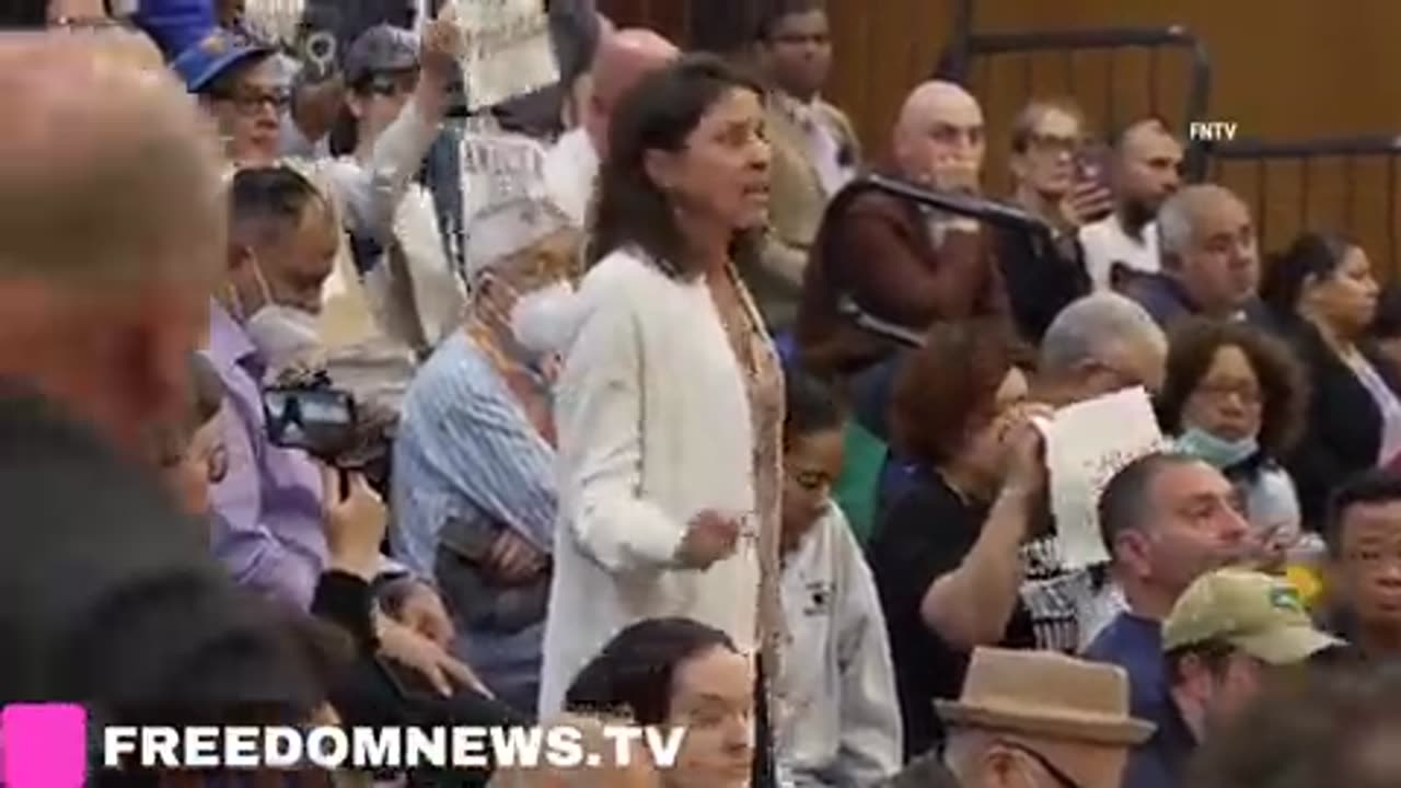 AOC was getting LIT up by her constituents, who are sick of her putting America LAST!