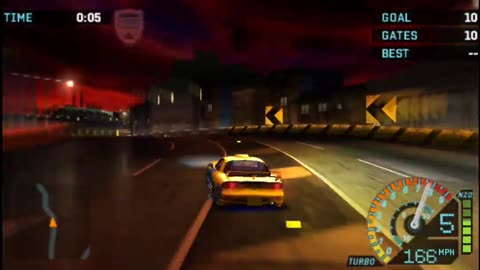 NFS Underground Rivals - Nitrous Run Event 8 Bronze Difficulty(PPSSP HD)
