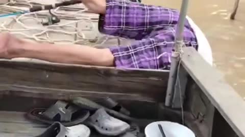 Fishing to get unique and expensive fish species