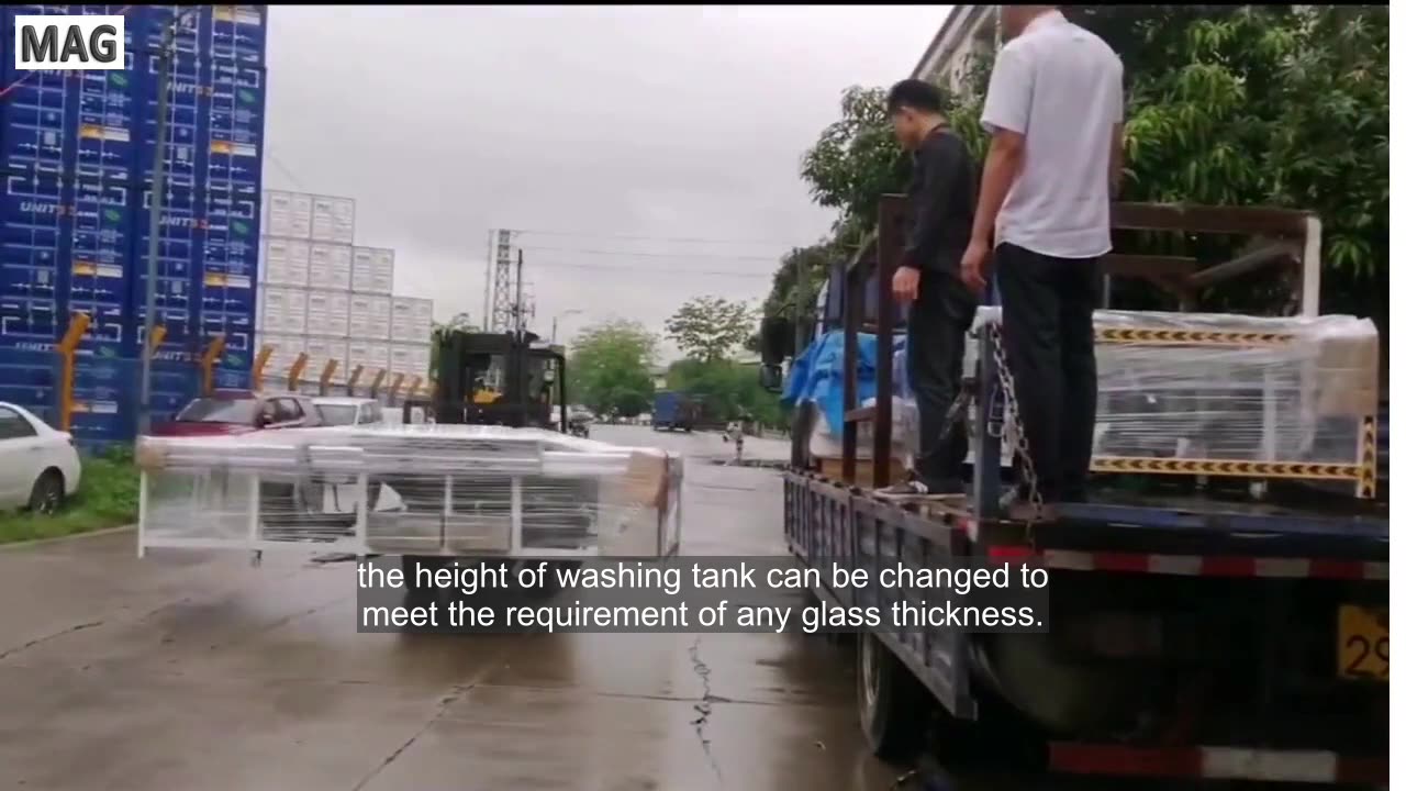 Horizontal Glass Washing and Drying Machine Supplier-MAGCNC,website:https://www.magcnc.com