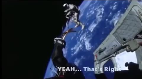 Claymation space walk