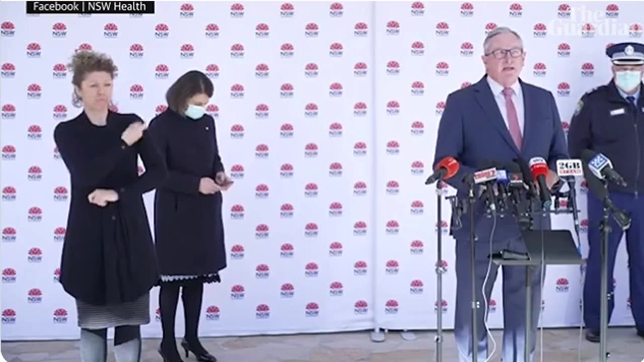 Health Minister Calling Out "Anti Vaxxers" in NSW Australia