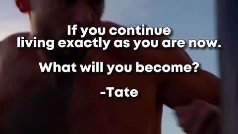 Famous quote from Andrew tate