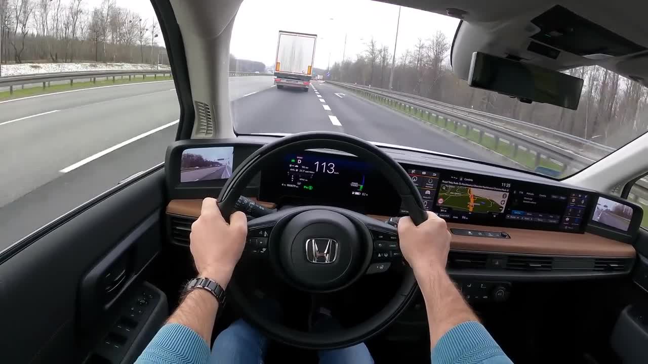 NEW Honda e (154HP) TOP SPEED, 0-100 | POV Test Drive #740 Joe Black Joe Black