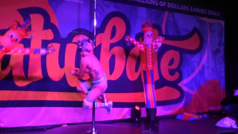 Exxxotica Expo Chicago 2022 BJ MCNAUGHTY’S STRIPPER CLOWN Part 2