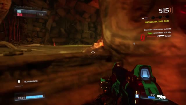 Doom (Switch) Online Team Deathmatch on Perdition (Recorded on 4/5/19)