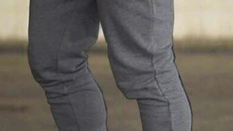 Cotton trousers for men