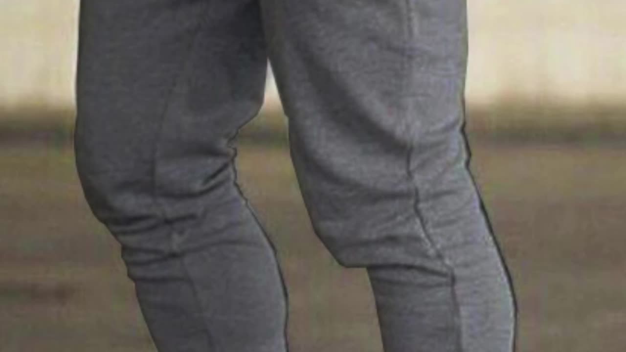 Cotton trousers for men