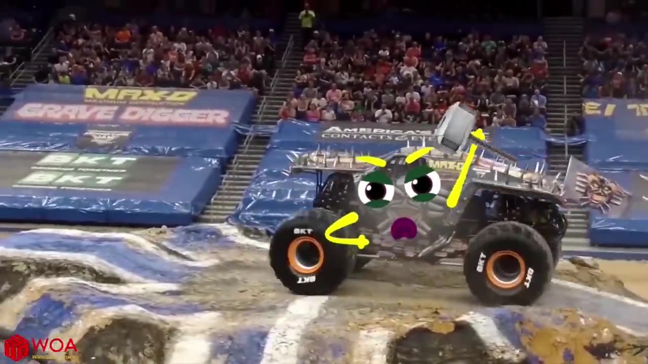 Crazy monster truck