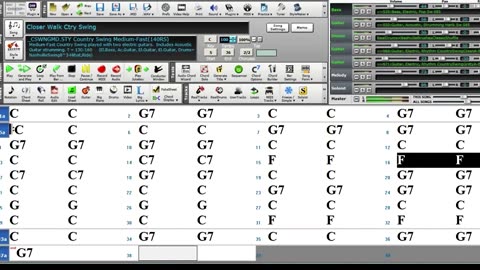 Learn the Neck with a lead sheet and Band-in-a-Box