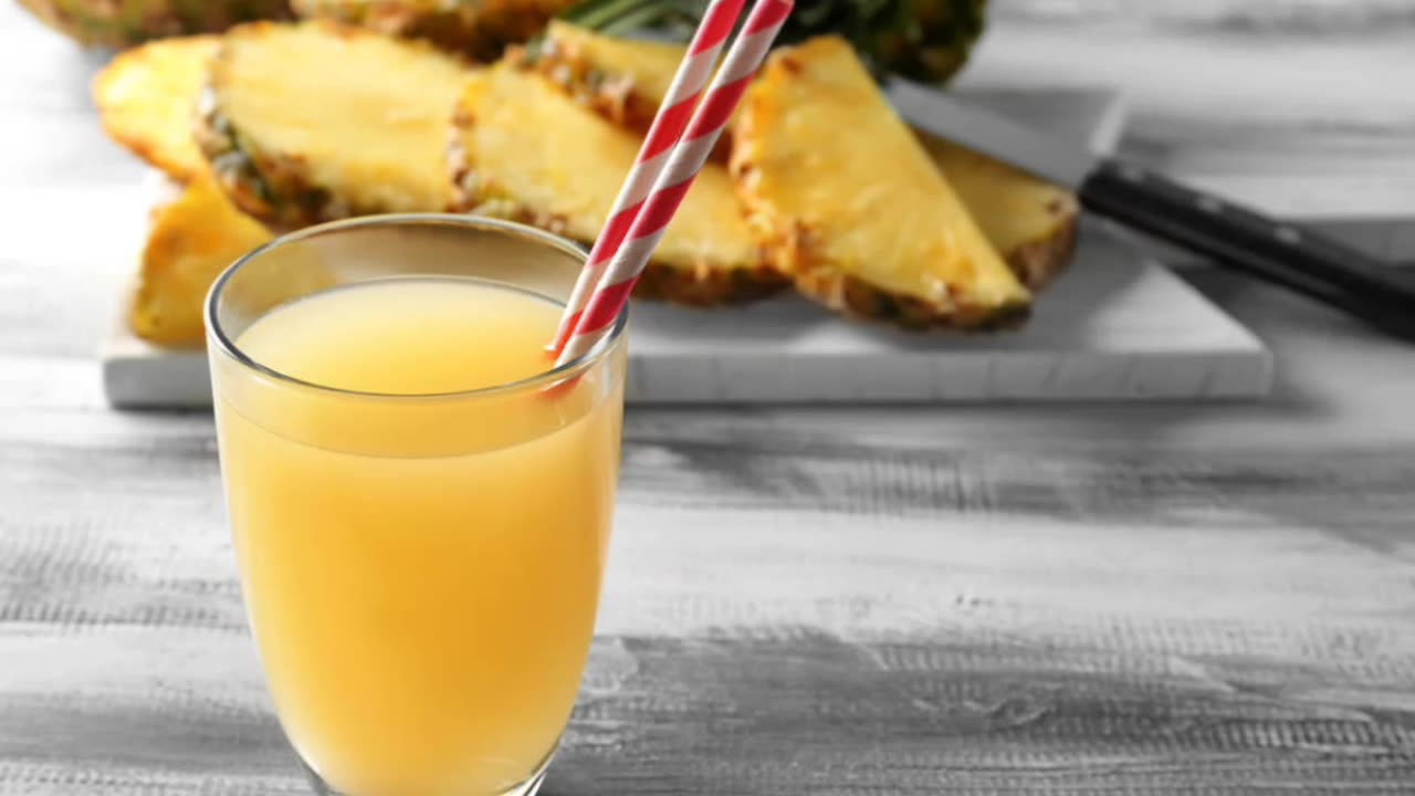 pine apple & turmeric mixed juice (benefits