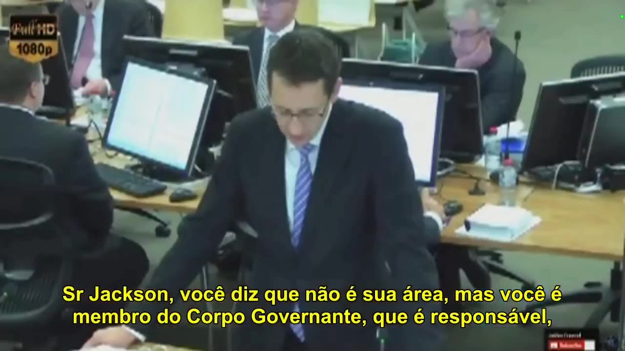 Geoffrey Jackson membro do corpo governante mentindo